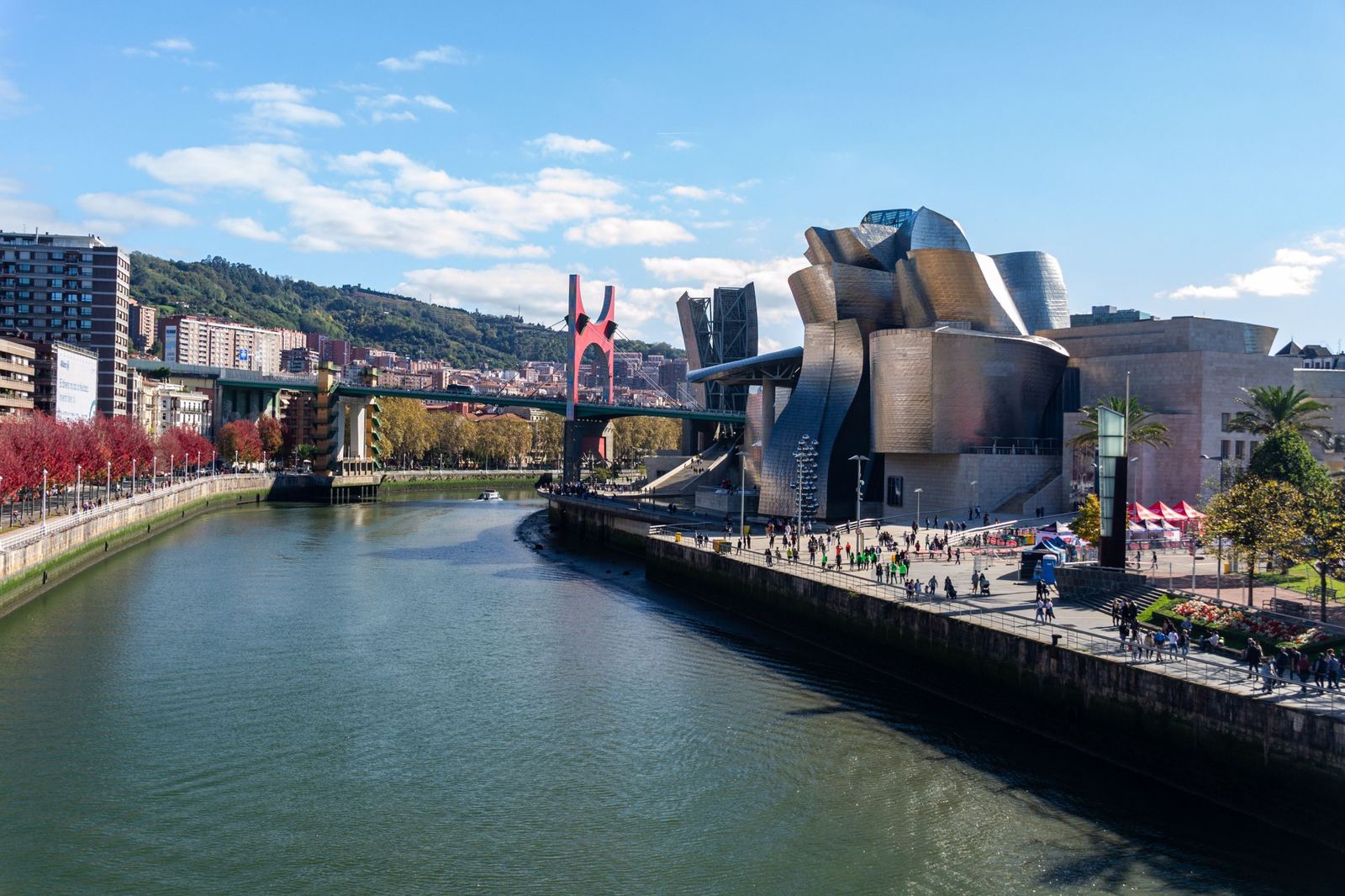 Museo Guggenheim y ría de Bilbao