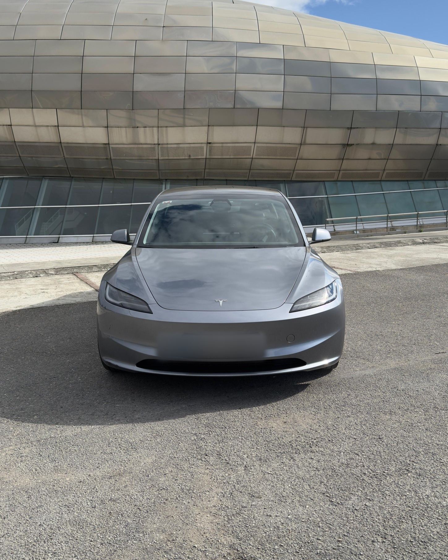 El Tesla Model 3 de Cantabria Drive en Santander